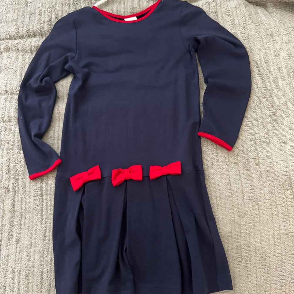 Florence Eiseman Burgundy Kids Dress